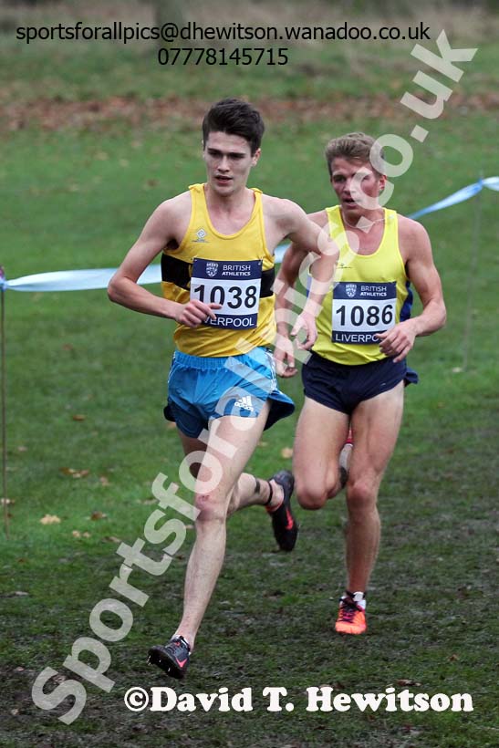 Senior men's European Cross Country Trials, Sefton Park, Liverpool. Photo: David T. Hewitson/Sports for All Pics